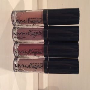 NYX lingerie lip creams